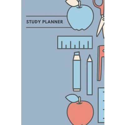 Abbildung von Blue study Planner: 10 minute planner/100days/planner/back to school/ academic planner