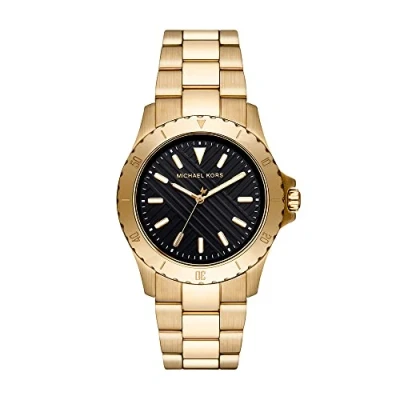 Abbildung von Michael Kors Everest Uhr goldcoloured, Herren, Größe: One Size, Gold coloured