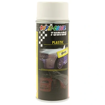 Abbildung von DUPLI COLOR 378096 Plastic weiß glänzend 400 ml