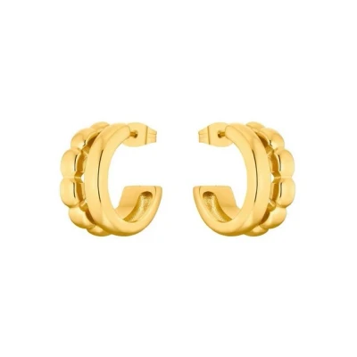 Abbildung von JOOP! Accessories Ohrringe goldcoloured, Damen, Größe: One Size, Gold coloured