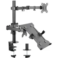 Abbildung von Monitorhalterung mit Laptop Arm Flex
