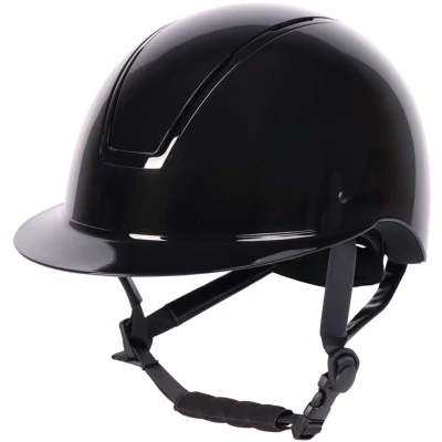 Abbildung von Harry&#039;s Horse Reithelm Royal Glossy Schwarz/Schwarz 58 60
