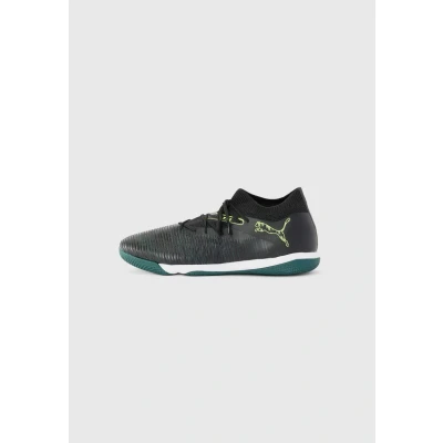 Abbildung von Puma FUTURE 8 MATCH Futsalschuhe Unisex Black/Fizzy Light/Green Terrain Größe: 42