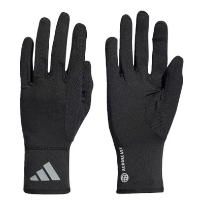 Abbildung von adidas Performance Aeroready Fingerhandschuh Black reflective silver, Größe: Small, silver