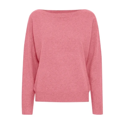 Abbildung von ICHI Ihalpa LS2 Strickpullover, Damen, Größe: XL, Chateau rose