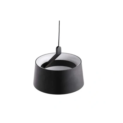 Abbildung von LOOM DESIGN LED Hängelampe Cookie, schwarz Aluminium Ø 15 cm