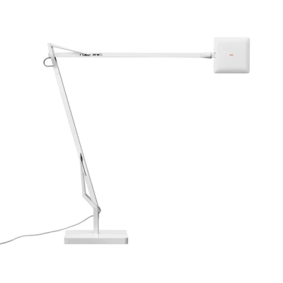 Abbildung von FLOS Kelvin Edge weiße LED Schreibtischlampe