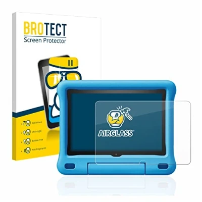 Abbildung von BROTECT Schutzglas für Amazon Fire HD 8 Kids Edition 2020 (10. Gen.) Schutzfolie Panzer Folie Glas [Extrem Kratzfest 9H, Anti Fingerprint,
