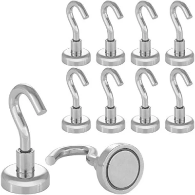 Abbildung von Poppstar Magnethalter Starke Magnet Haken, Universelle Hakenmagnete / magnetische Haken