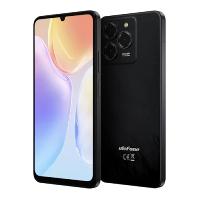 Abbildung von Ulefone Android 14 Handy ohne Vertrag Note 20 PRO, 6,75&#039;&#039; HD+ Großbildschirm, 8GB RAM + 256GB ROM, 50MP+8MP+2MP, DUAL SIM Smartphone, 6000mAh Akku, Fingerabdruck Gesichtserkennung, GPS, Schwarz
