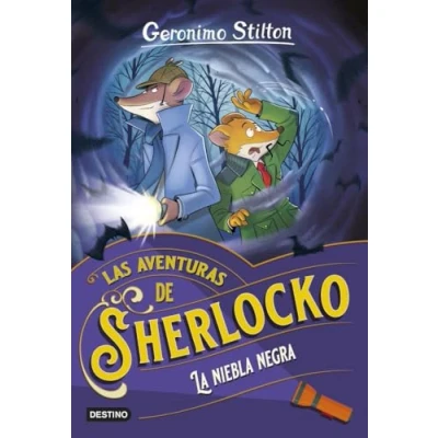 Abbildung von La niebla negra: Las aventuras de Sherlocko 3 (Geronimo Stilton, Band 3)