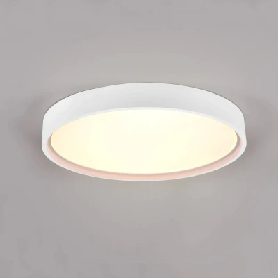 Abbildung von Trio Leuchten LED Deckenleuchte Doha 641310231, Metall Weiß matt, Acryl, inkl. 29 Watt