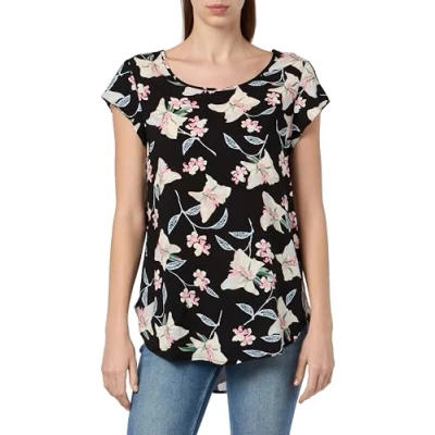 Abbildung von ONLY T Shirt Damen, Black/AOP:528 Becky Blossom, 38