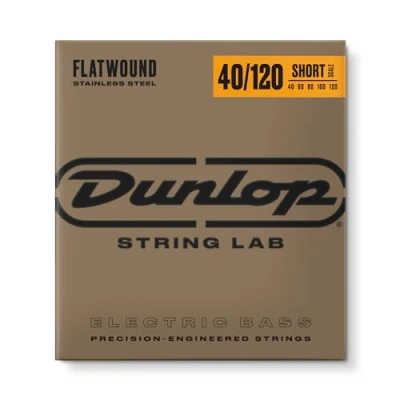 Abbildung von JIM DUNLOP DBFS40120S Bass Saiten Flatwound 40 120 5