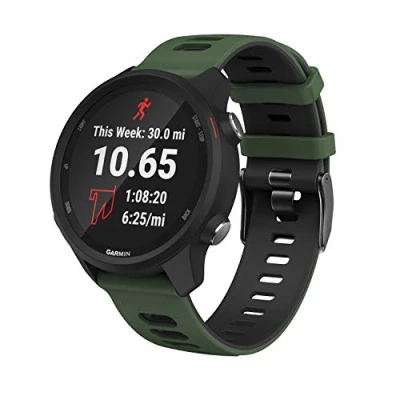 Abbildung von INF Armband für Garmin Forerunner 245 Silikon Grün