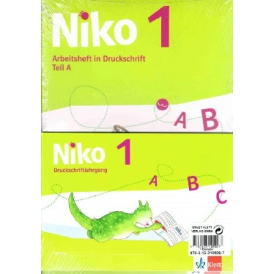 Abbildung von Niko 1: Arbeitshefte Teil A+B + Druckschriftlehrgang Klasse 1 (Niko Sprachbuch. Ausgabe ab 2014)