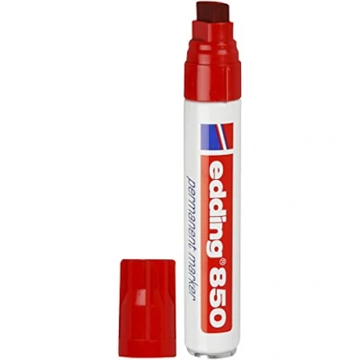 Abbildung von edding 850 Permanentmarker 5.0 16.0 mm Rot