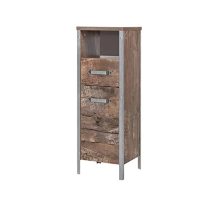 Abbildung von Schildmeyer Harkon Unterschrank 135081, Holzwerkstoff, Panamaeiche Dekor, 35 x 33,6 104,1 cm