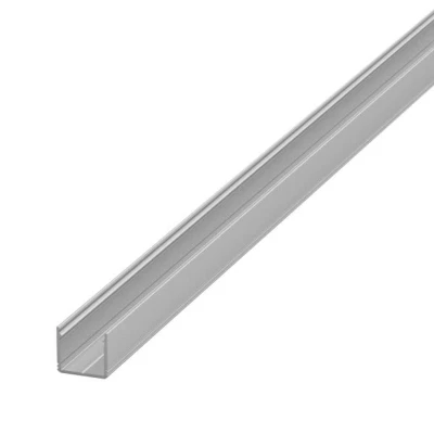Abbildung von BRUMBERG One LED Anbauprofil, alu, hoch, 1 Meter