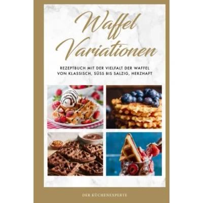 Abbildung von Waffel Variationen: Rezeptbuch mit der Vielfalt von klassisch, süß bis salzig, herzhaft