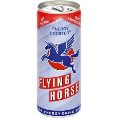 Abbildung von 24 Dosen Flying Horse Energy Drink a 250 ml in Dose inc. 6,00 EINWEG Pfand