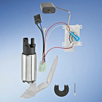 Abbildung von BOSCH 0 986 580 966 Kraftstoffpumpe elektrisch mit Anbaumaterial Anschlussteilen FORD: MONDEO 2 Kombi, 2, Stufenheck