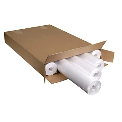 Abbildung von Exacompta 36651E 5er Pack Flipchartblöcke Offset, mikroperforiert, 70 g/m², 50 Blatt/Rolle, blanko, 65 x 100cm, weiß, 5 Rollen