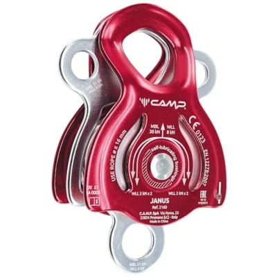 Abbildung von C.A.M.P. Unisex Adult Janus Seilrolle, Rot, Einheitsgröße