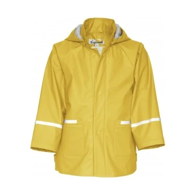 Abbildung von Playshoes Unisex Kinder Regenjacke Wind Und Wasserdicht Regenmantel Regenbekleidung, Gelb, 74 EU