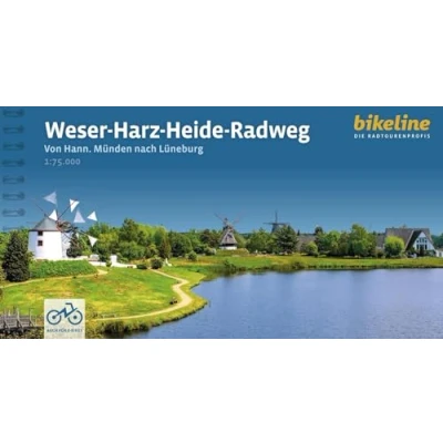 Abbildung von Weser Harz Heide Radweg: Von Hann. Münden nach Lüneburg, 415 km, GPS Tracks, LiveUpdate (Bikeline Radtourenbücher)