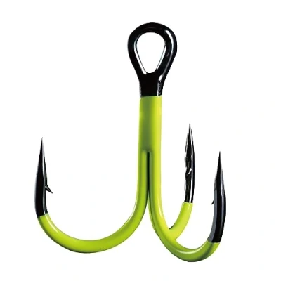 Abbildung von BKK Spear 21 UVC Treble Drilling Haken 1/0 Citrix (5 Stück) Drillingshaken