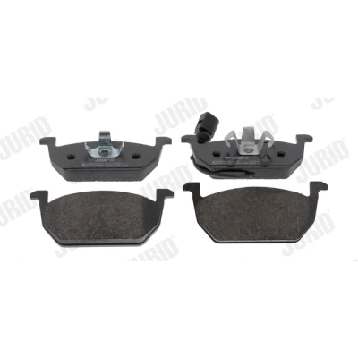 Abbildung von JURID 573606J Bremsbelagsatz inkl. Verschleißwarnkontakt SEAT: Leon III Schrägheck, ST, VOLKSWAGEN: Golf 7 SKODA: Octavia 3 Combi