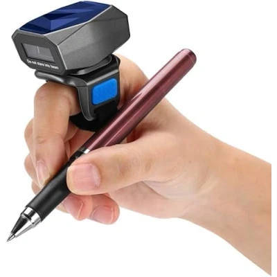 Abbildung von Eyoyo QR Bluetooth Barcode Scanner, 1D Lesegerät 2D 2,4G Wireless und USB Kabel Unterstützt PDF417 Data Matrix für Android Windows MacOS