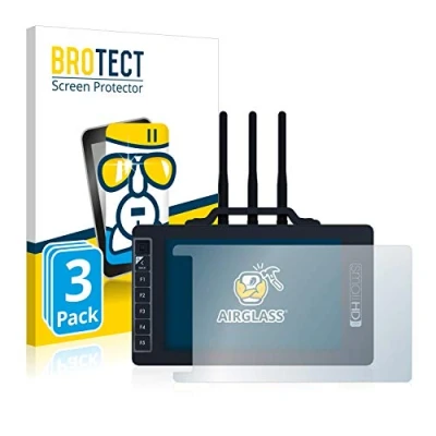 Abbildung von BROTECT Schutzglas für SmallHD 703 Bolt Wireless Monitor (3 Stück) Schutzfolie Panzer Folie Glas [Extrem Kratzfest 9H, Anti Fingerprint,