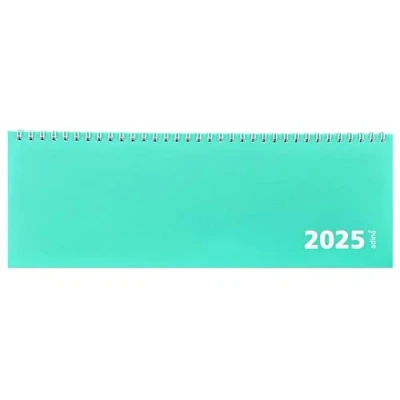 Abbildung von ADINA Tischkalender 2025 Tischquerkalender 1W/1S mintgrün Kartondeckel Schreibtischk