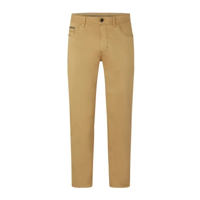 Abbildung von Redpoint Milton Regular FIT 5POCKET MIT Stretchanteil Stoffhose, Herren, Größe: 40xL32, Tobacco