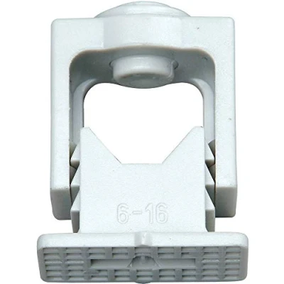 Abbildung von Kopp 341704089 Greif Iso Schellen 6 16 mm, mit Klemmschraube, 10 Stück, grau
