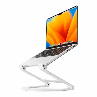 Abbildung von Twelve South Curve Flex Ständer MacBook weiß TS 2202