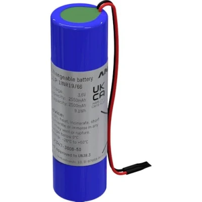 Abbildung von Ansmann Spezial Akku 18650 Kabel Lithium 3,6 V 2550 mAh