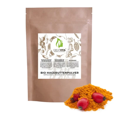 Abbildung von GreatVita Bio Hagebuttenpulver 800 g
