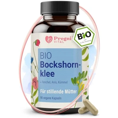 Abbildung von BIO Bockshornklee Komplex mit Anis, Kümmel, Fenchel von PregniVital® 90 St