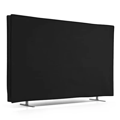 Abbildung von kwmobile 19&quot; TV Hülle Indoor Fernseher Bildschirmschutz Abdeckung Bildschirm Staubschutzhülle Schwarz