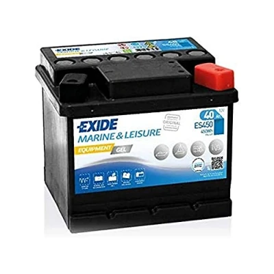 Abbildung von EXIDE EQUIPMENT ES450 Batterie 12V 40Ah 280A B0 TOYOTA: Auris Schrägheck, Kombi, Yaris III NISSAN: MICRA 4, Note II Hatchback