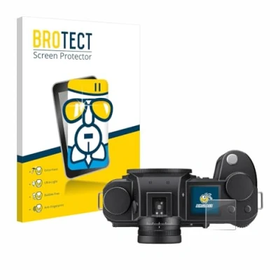 Abbildung von BROTECT Schutzglas für Leica SL3 S (Schulterdisplay) Schutzfolie Panzer Folie Glas [Extrem Kratzfest 9H, Anti Fingerprint, Ultra Transparent]