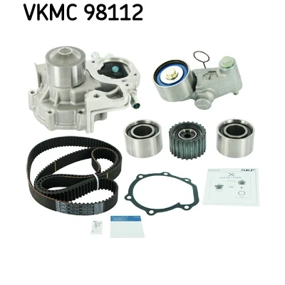 Abbildung von SKF VKMC 98112 Wasserpumpe + Zahnriemensatz mit Dichtungen 281 SUBARU: Impreza I Limousine