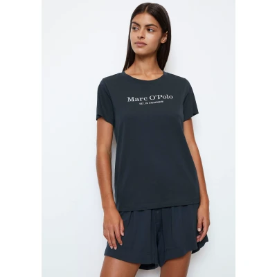 Abbildung von Marc O&#039;Polo MIX Match Tshirt print, Damen, Größe: Small, Blau