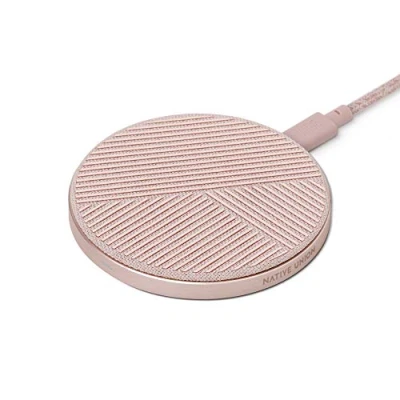 Abbildung von Native Union Drop kabelloses Ladegerät [Qi Zertifiziert] 10W Schnell Ladepad für alle kabellos ladenden Qi Geräte Kompatibel mit iPhone 12/12 Pro/12 Pro Max/12 mini/11/11 Pro/11 Max(Rosa)