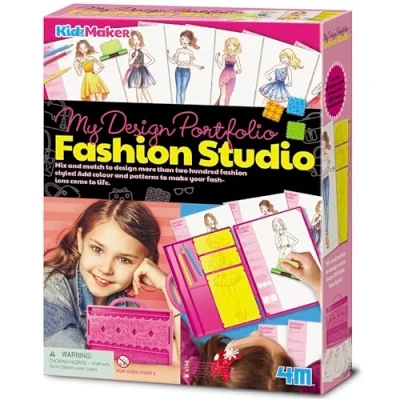 Abbildung von 4M Experimentierkasten KidzMaker Modeatelier