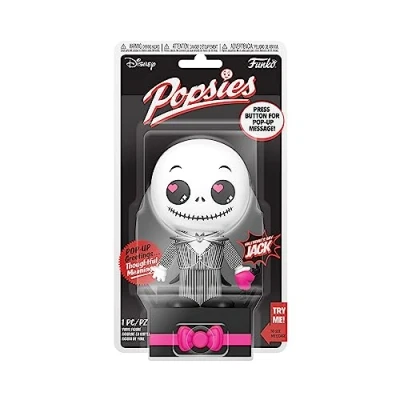 Abbildung von Funko Popsies: Disney The Nightmare Before Christmas Jack Skellington (Valentine’s Day) Vinyl Sammelfigur Geschenkidee Offizielle Handelswaren Toys Für Jungen, Mädchen, Kinder &amp; Erwachsene