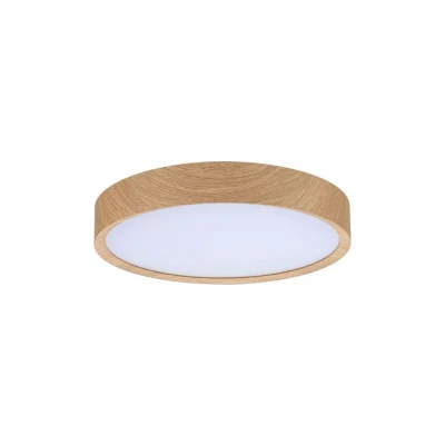 Abbildung von Paulmann 710.85 Selection Bathroom LED Deckenleuchte Tega IP44 White Switch 1200lm 230V 22,5W Holzoptik